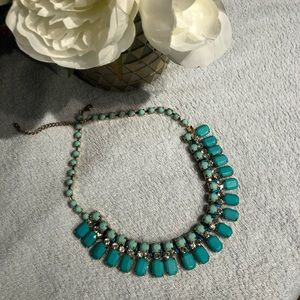 Blue Teal Necklace